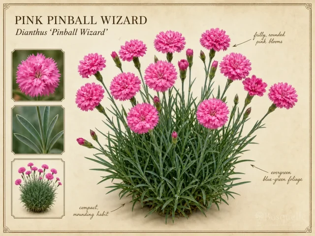 Pink Pinball Wizard (Dianthus Pinball Wizard)