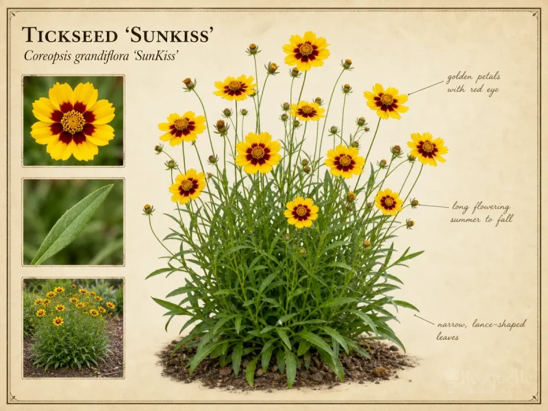 Tickseed ‘SunKiss’ (Coreopsis grandiflora ‘SunKiss’)