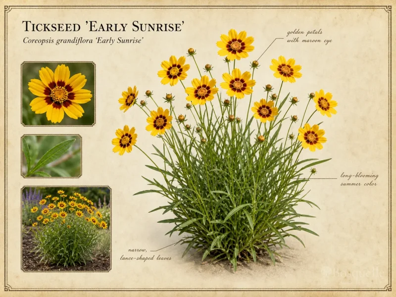 Tickseed ‘Early Sunrise’ (Coreopsis grandiflora ‘Early Sunrise’)