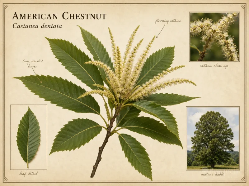 American Chestnut (Castanea dentata)