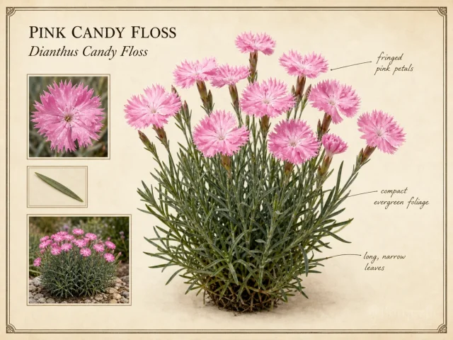 Pink Candy Floss (Dianthus Candy Floss)