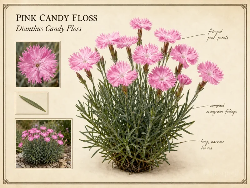 Pink Candy Floss (Dianthus Candy Floss)