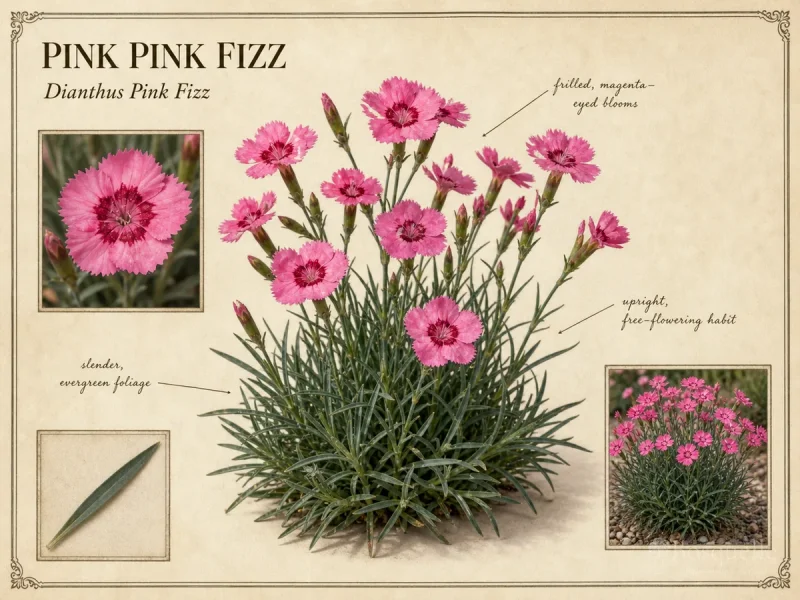 Pink Pink Fizz (Dianthus Pink Fizz)
