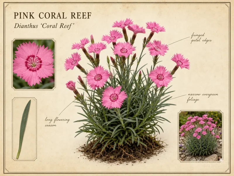 Pink Coral Reef (Dianthus Coral Reef)