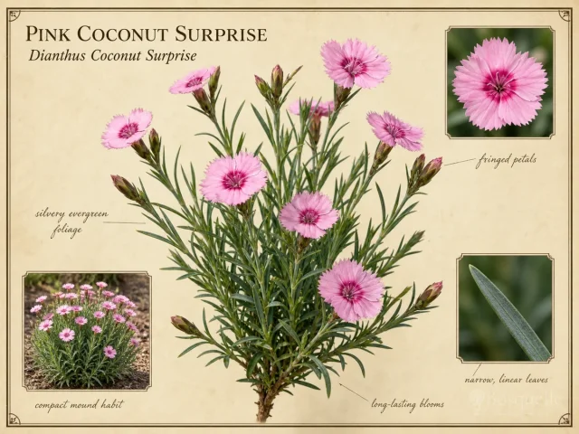 Pink Coconut Surprise (Dianthus Coconut Surprise)