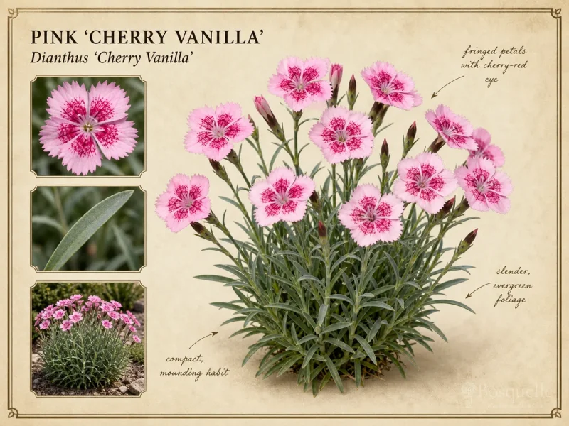 Pink ‘Cherry Vanilla’ (Dianthus ‘Cherry Vanilla’)