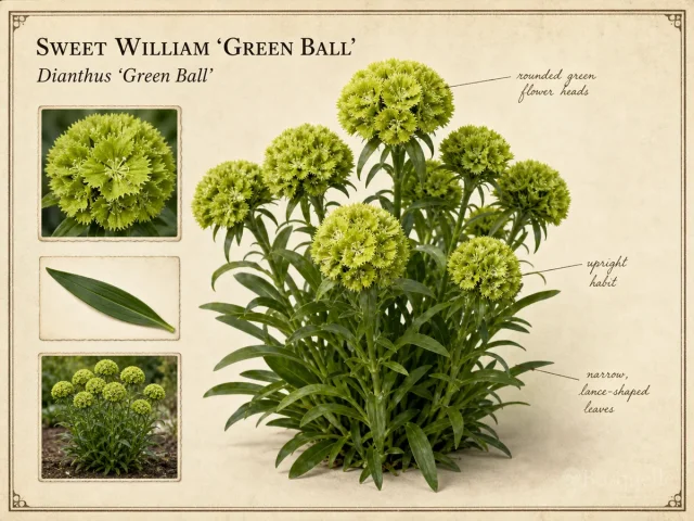 Sweet William 'Green Ball'