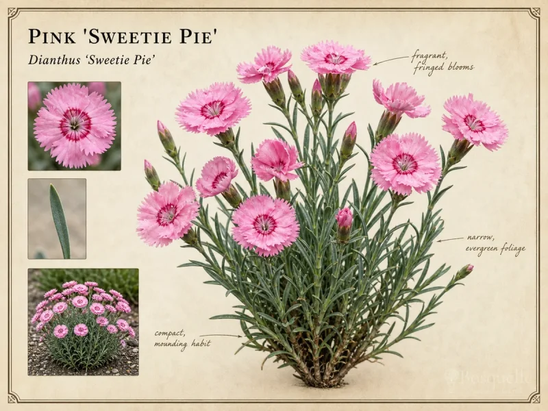 Pink ‘Sweetie Pie’ (Dianthus ‘Sweetie Pie’)