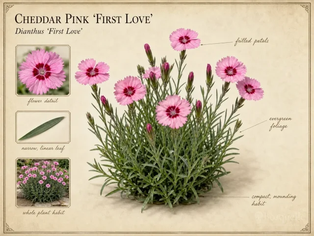 Cheddar Pink ‘First Love’ (Dianthus ‘First Love’)