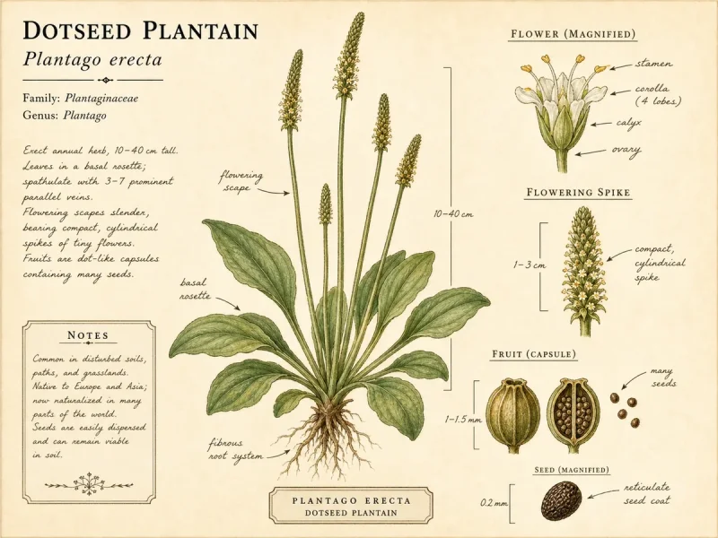 Dotseed Plantain
