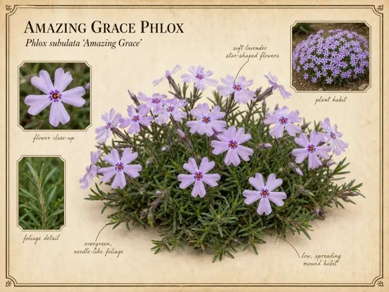 Amazing Grace Phlox (Phlox subulata ‘Amazing Grace’)