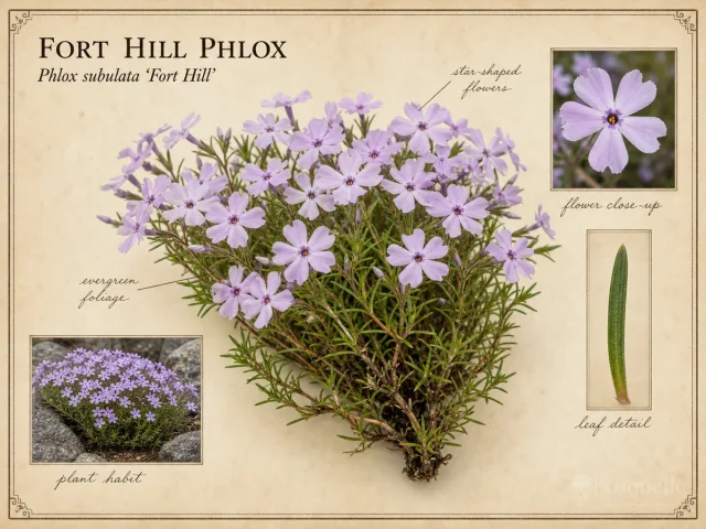 Fort Hill Phlox (Phlox subulata ‘Fort Hill’)