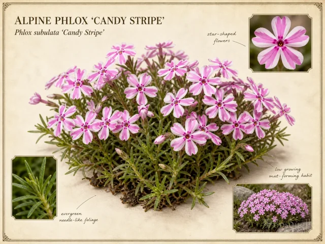 Alpine Phlox 'Candy Stripe' — Sun, air, and soil by phlox class