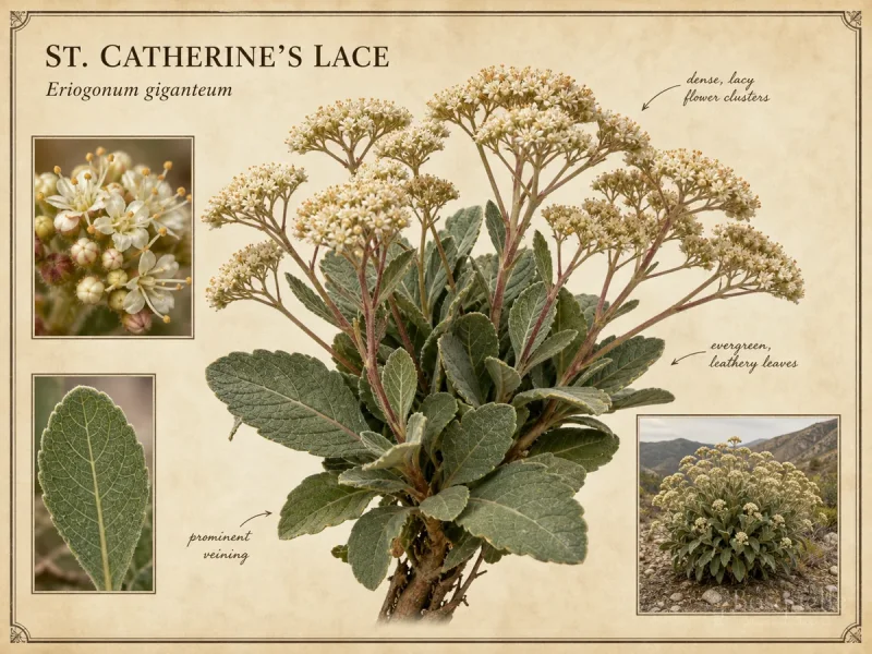 St. Catherine’s Lace (Eriogonum giganteum)