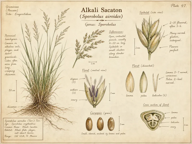 Alkali Sacaton (Sporobolus airoides)
