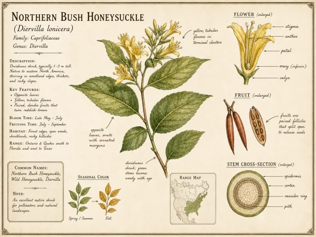 Northern Bush Honeysuckle
