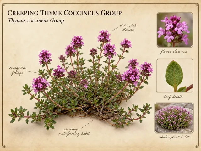 Creeping Thyme Coccineus Group (Thymus Coccineus Group)