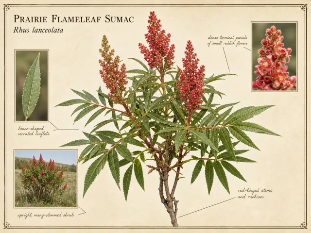 Prairie Flameleaf Sumac