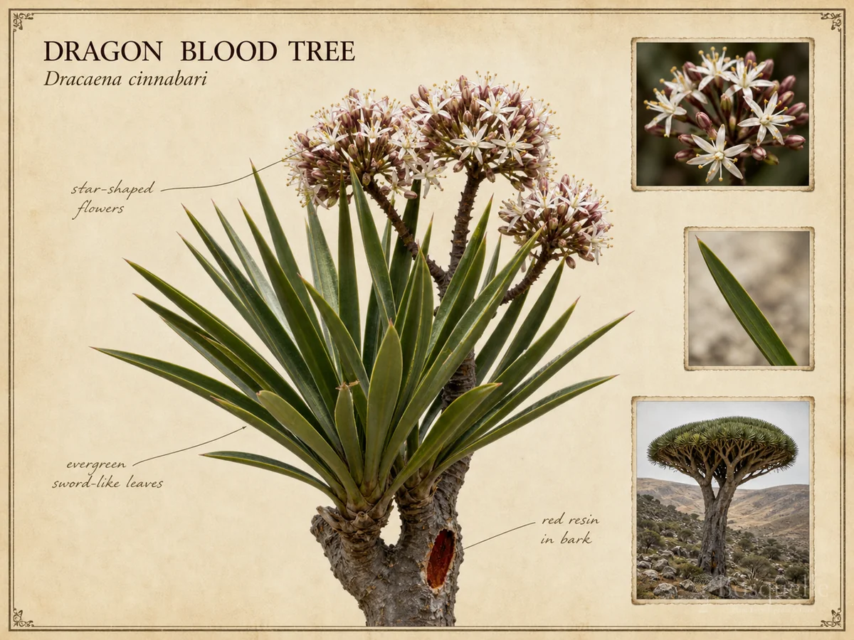 Dragon  Blood Tree (Dracaena cinnabari)