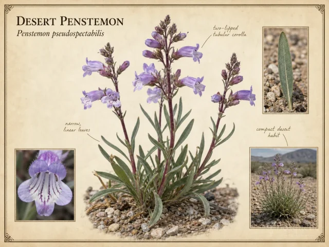 Desert Penstemon (Penstemon pseudospectabilis)