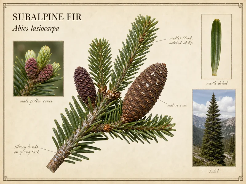Subalpine Fir (Abies lasiocarpa)