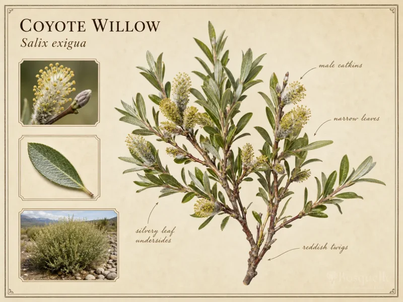 Coyote Willow (Salix exigua)