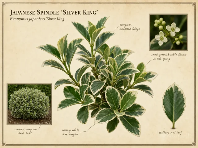Japanese Spindle 'Silver King' — How to plant euonymus