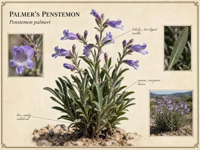 Palmer’s Penstemon (Penstemon palmeri)