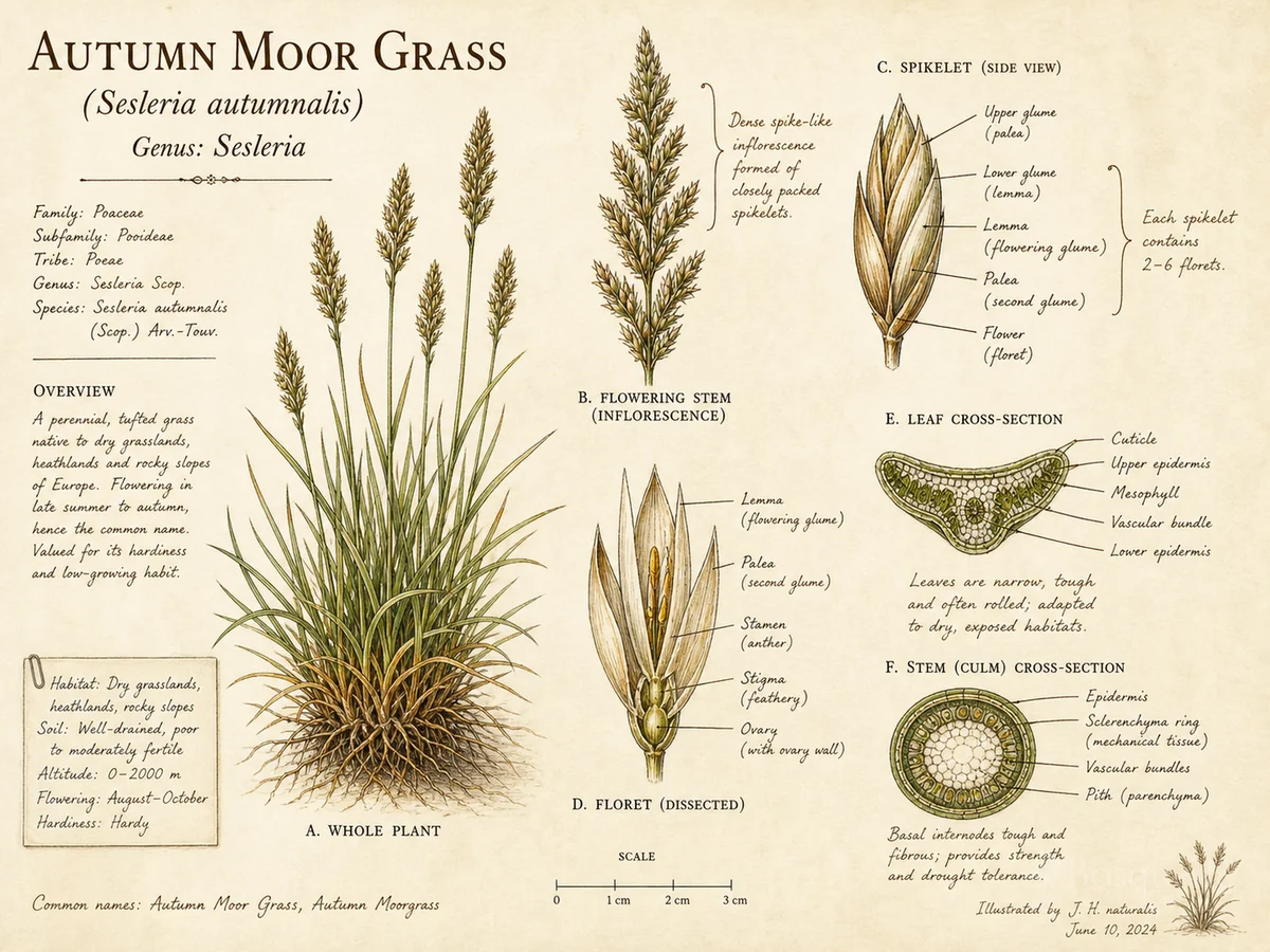 Autumn Moor Grass