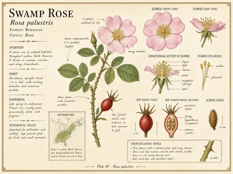 Swamp Rose