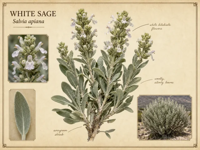 White Sage (Salvia apiana)