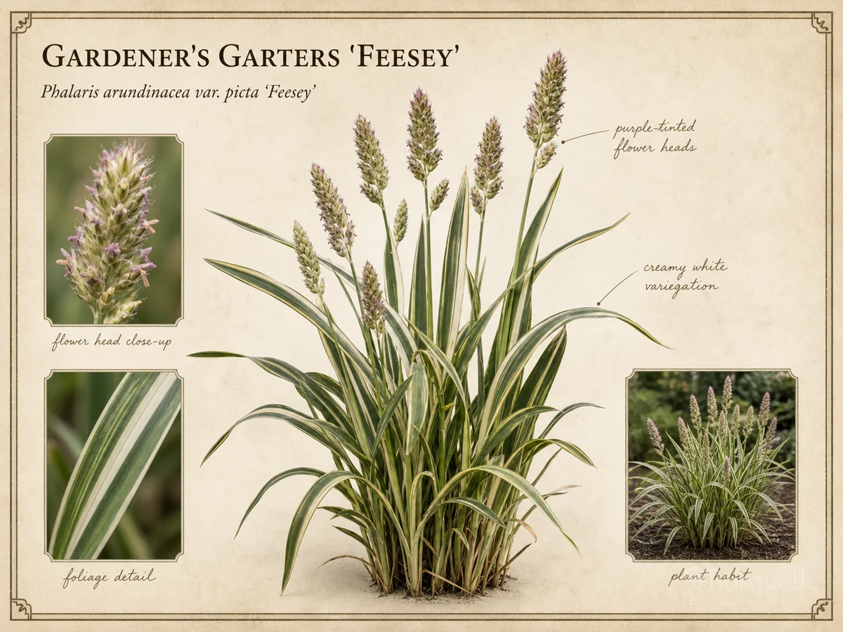 Gardener's Garters 'Feesey'