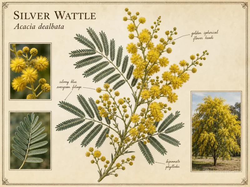 Silver Wattle (Acacia dealbata)