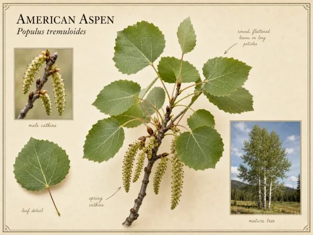 American Aspen (Populus tremuloides)