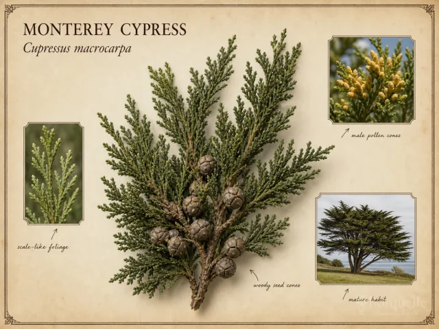 Monterey Cypress (Cupressus macrocarpa)