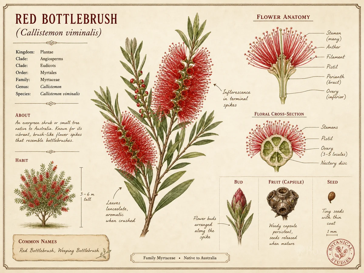 Red Bottlebrush