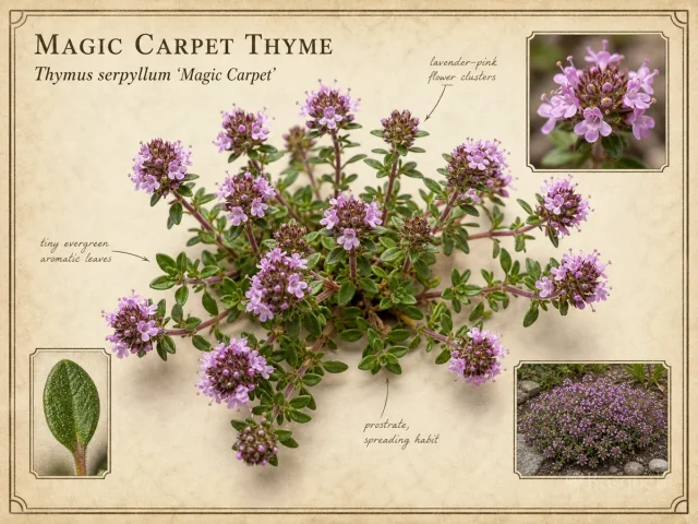 Magic Carpet Thyme (Thymus serpyllum ‘Magic Carpet’)
