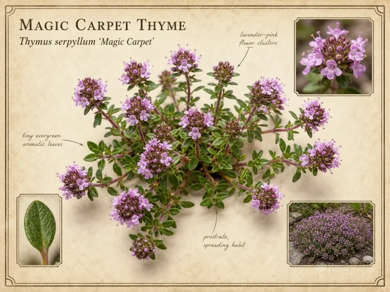 Magic Carpet Thyme (Thymus serpyllum ‘Magic Carpet’)