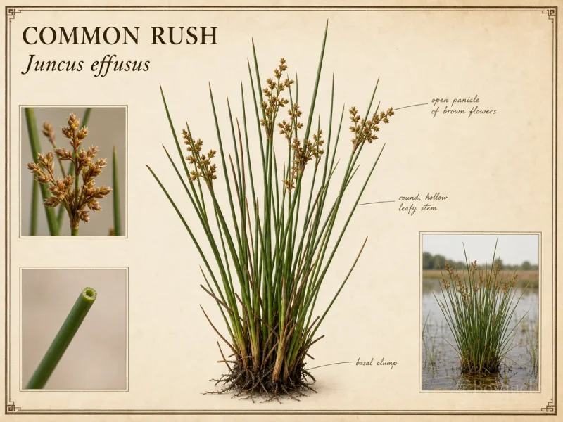 Common Rush (Juncus effusus)