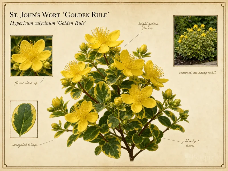 St. John’s Wort ‘Golden Rule’ (Hypericum calycinum ‘Golden Rule’)