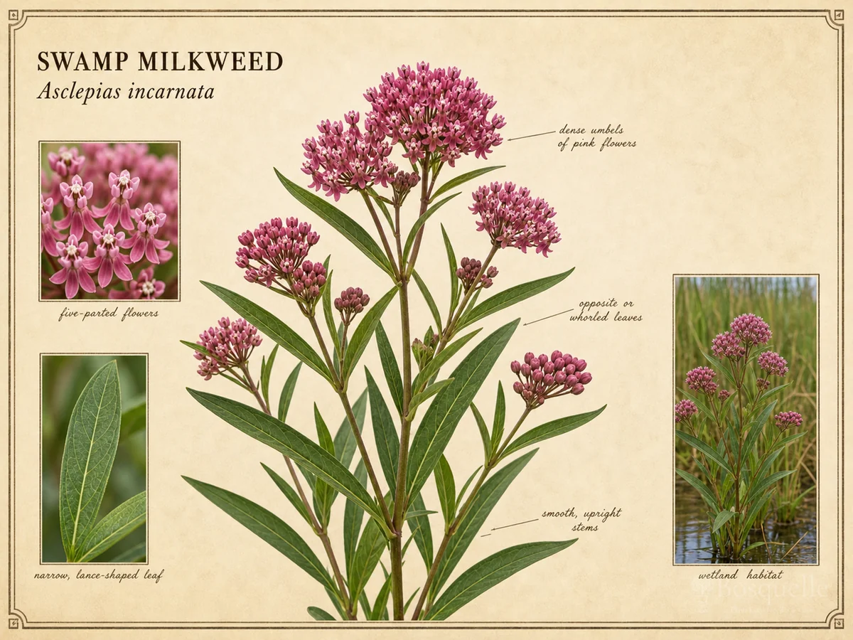 Swamp Milkweed (Asclepias incarnata)