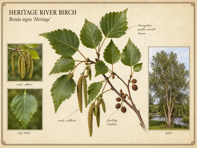 Heritage River Birch (Betula nigra Heritage)