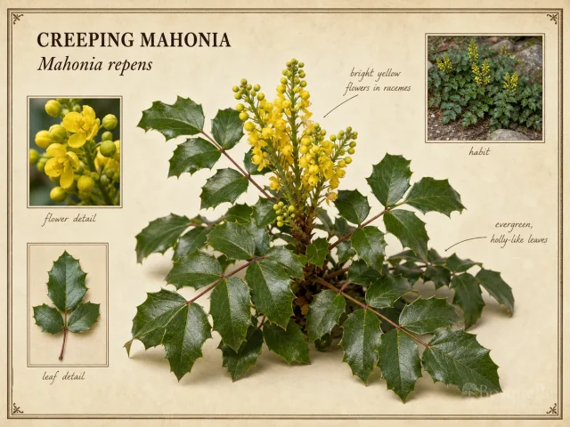 Creeping Mahonia (Mahonia repens)