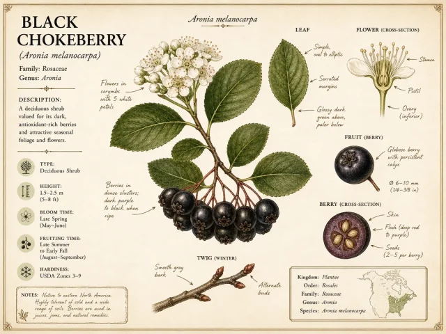 Black Chokeberry (Aronia melanocarpa)