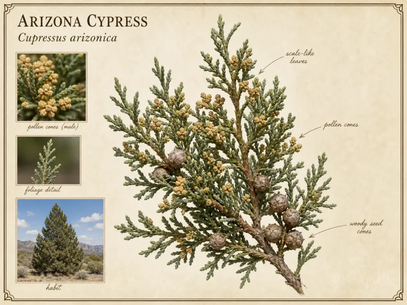 Arizona Cypress (Cupressus arizonica)
