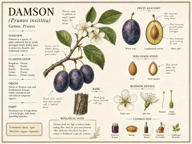 Damson (Prunus insititia)