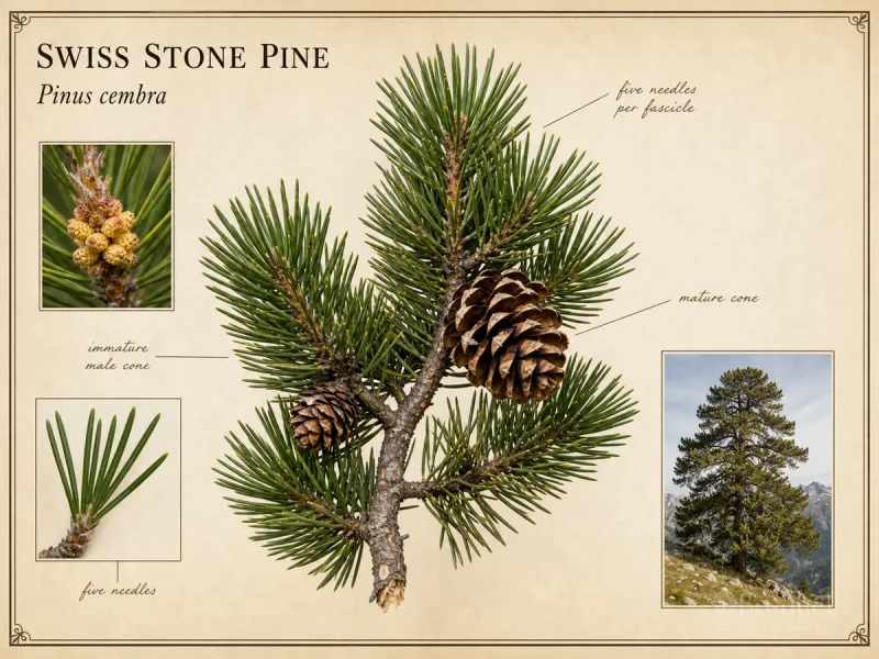 Swiss Stone Pine (Pinus cembra)