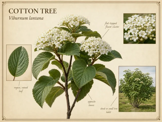 Cotton Tree (Viburnum lantana)