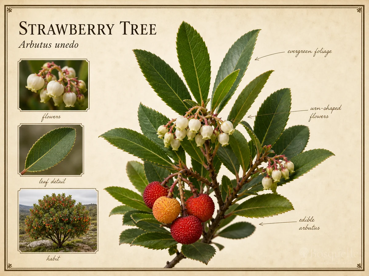 Strawberry Tree (Arbutus unedo)