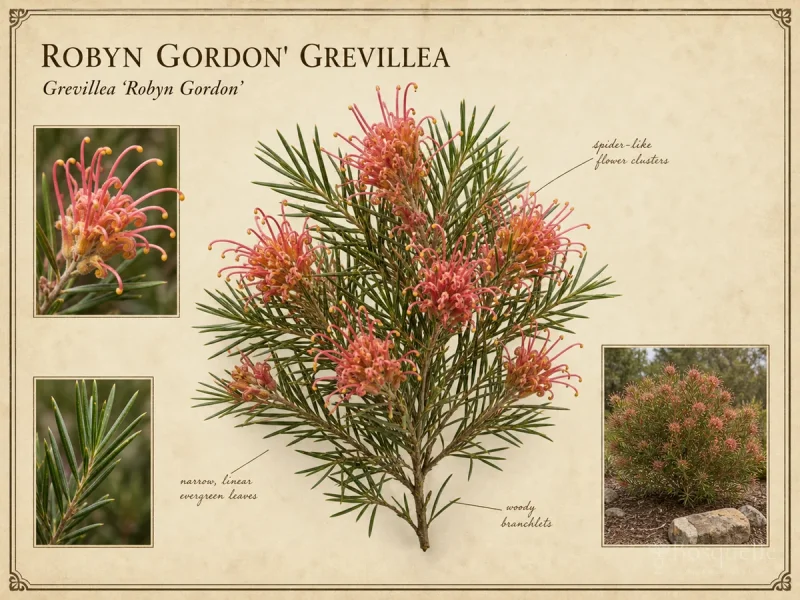 Robyn Gordon' Grevillea — Give it full sun and room for a 50